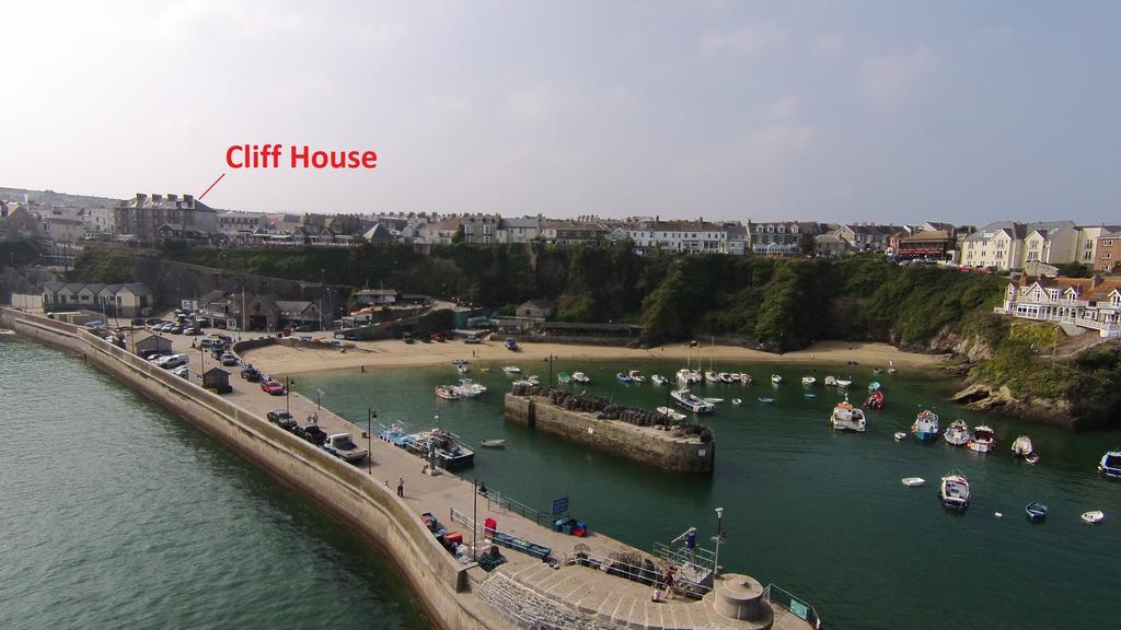 Bed and Breakfast Cliff House Ньюкі Екстер'єр фото